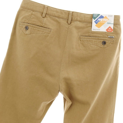 【新品アウトレット】メイヤー MAYER DUBLIN ストレッチ コットン カジュアルスラックスパンツ カーキベージュ【 50 】【 状態ランクN- 】【 メンズ 】