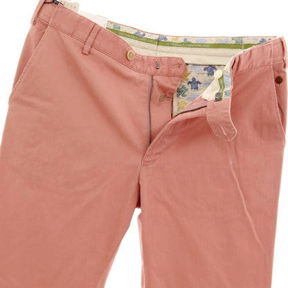 【新品アウトレット】メイヤー MAYER OSLO ストレッチ コットン カジュアルスラックスパンツ ピンク系【 50 】【 状態ランクN- 】【 メンズ 】