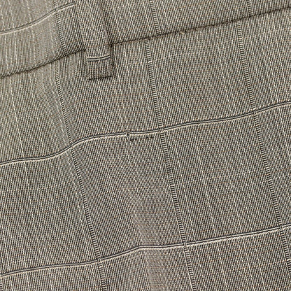 【新品アウトレット】メイヤー MAYER BONN ストレッチ ポリエステルウール チェック ドレススラックスパンツ グレー【 50 】【 状態ランクN- 】【 メンズ 】