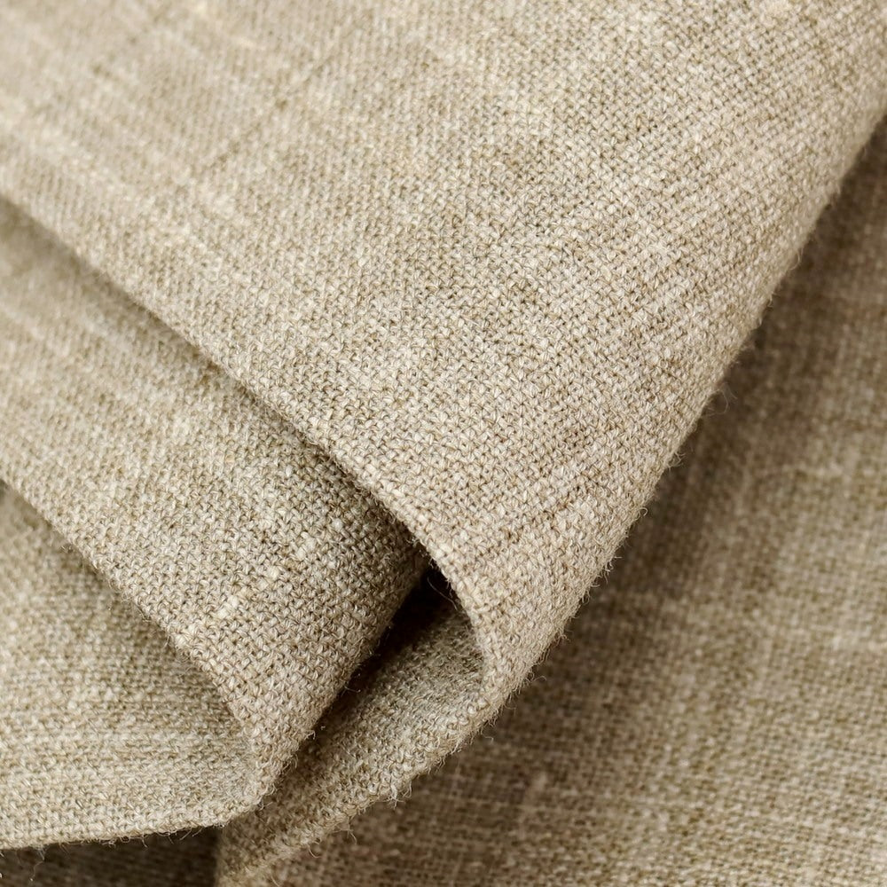 【新品】メイヤー MAYER BONN ストレッチ ポリエステルウールリネン ドレススラックスパンツ ベージュ系【 50 】【 状態ランクN 】【 メンズ 】