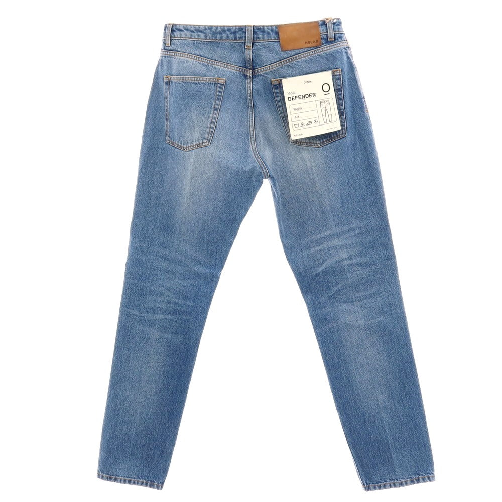 【新品】ノーラブ NO LAB DEFENDER コットン デニムパンツ ジーンズ ブルー【 34 】【 状態ランクN 】【 メンズ 】