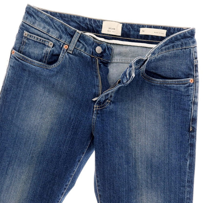 【新品アウトレット】ノーラブ NO LAB NEW YORK ストレッチ コットン デニムパンツ ジーンズ ダークブルー【 34 】【 状態ランクN- 】【 メンズ 】