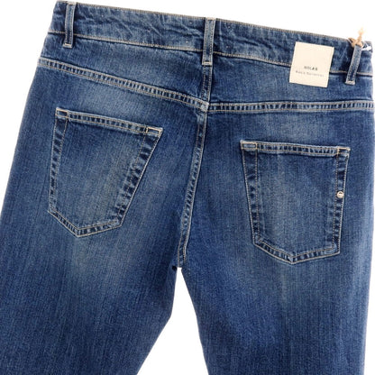 【新品アウトレット】ノーラブ NO LAB NEW YORK ストレッチ コットン デニムパンツ ジーンズ ダークブルー【 34 】【 状態ランクN- 】【 メンズ 】