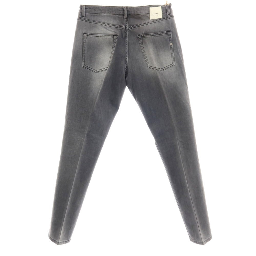 【新品】ノーラブ NO LAB LONDRA ストレッチ コットン デニムパンツ ジーンズ グレー【 サイズ34 】【 状態ランクN 】【 メンズ 】 [BPD]