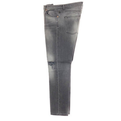 【新品】ノーラブ NO LAB LONDRA ストレッチ コットン デニムパンツ ジーンズ グレー【 34 】【 状態ランクN 】【 メンズ 】