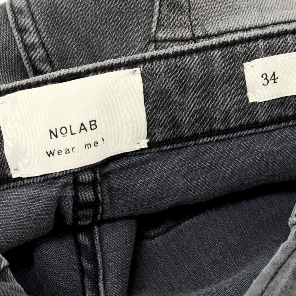 【新品】ノーラブ NO LAB LONDRA ストレッチ コットン デニムパンツ ジーンズ グレー【 サイズ34 】【 状態ランクN 】【 メンズ 】 [BPD]
