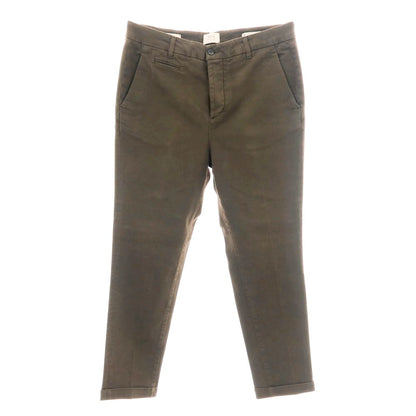 【新品アウトレット】ノーラブ NO LAB DANCER ストレッチ コットン カジュアルスラックスパンツ ダークカーキブラウン【 34 】【 状態ランクN- 】【 メンズ 】