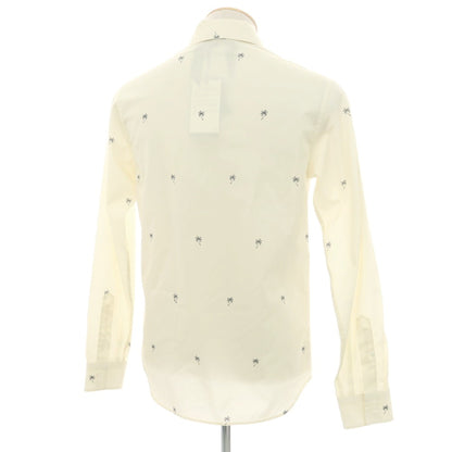 【新品アウトレット】ヌメロ ヴェントゥーノ N°21 コットン カジュアルシャツ クリーム【 XXS 】【 状態ランクN- 】【 メンズ 】