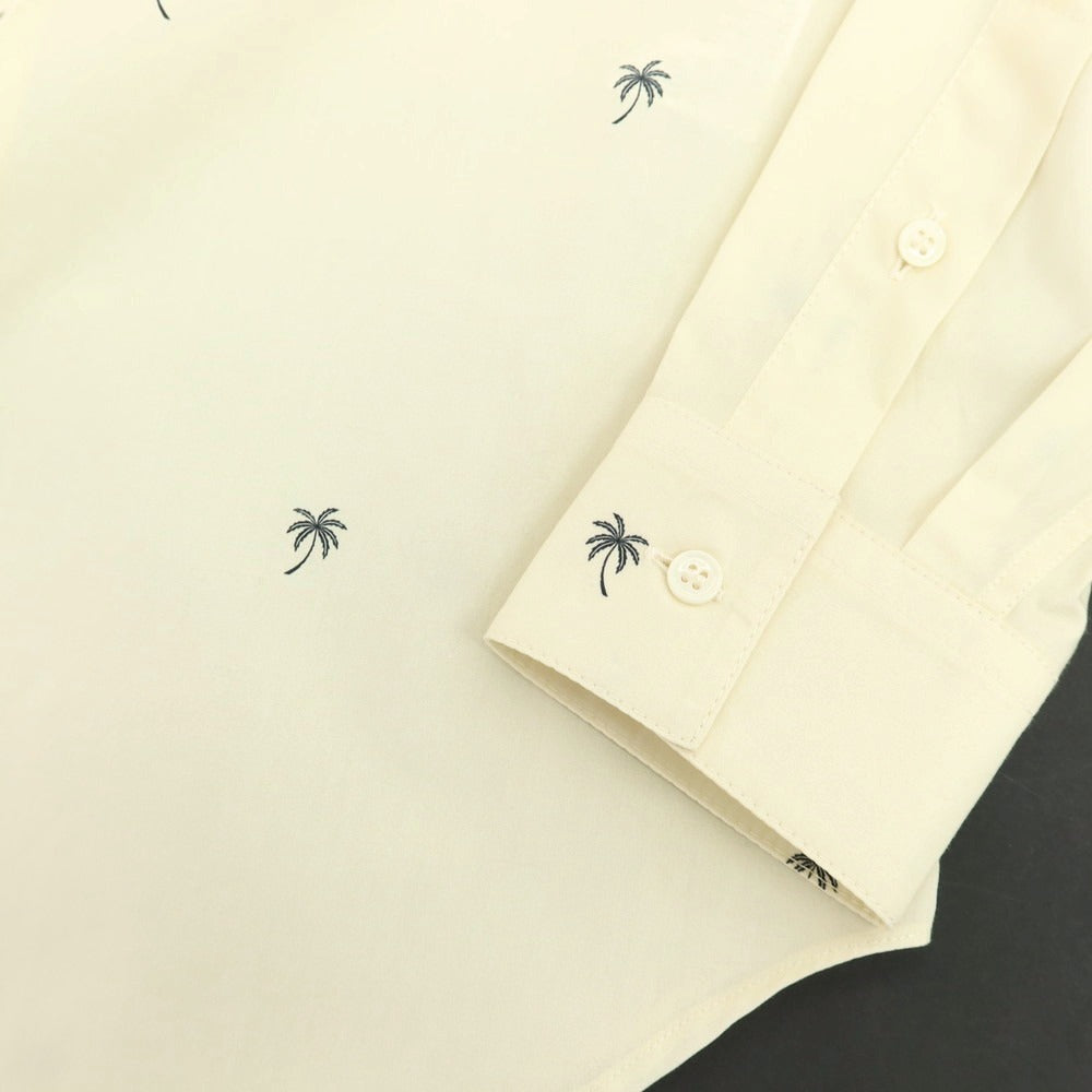 【新品アウトレット】ヌメロ ヴェントゥーノ N°21 コットン カジュアルシャツ クリーム【 XXS 】【 状態ランクN- 】【 メンズ 】