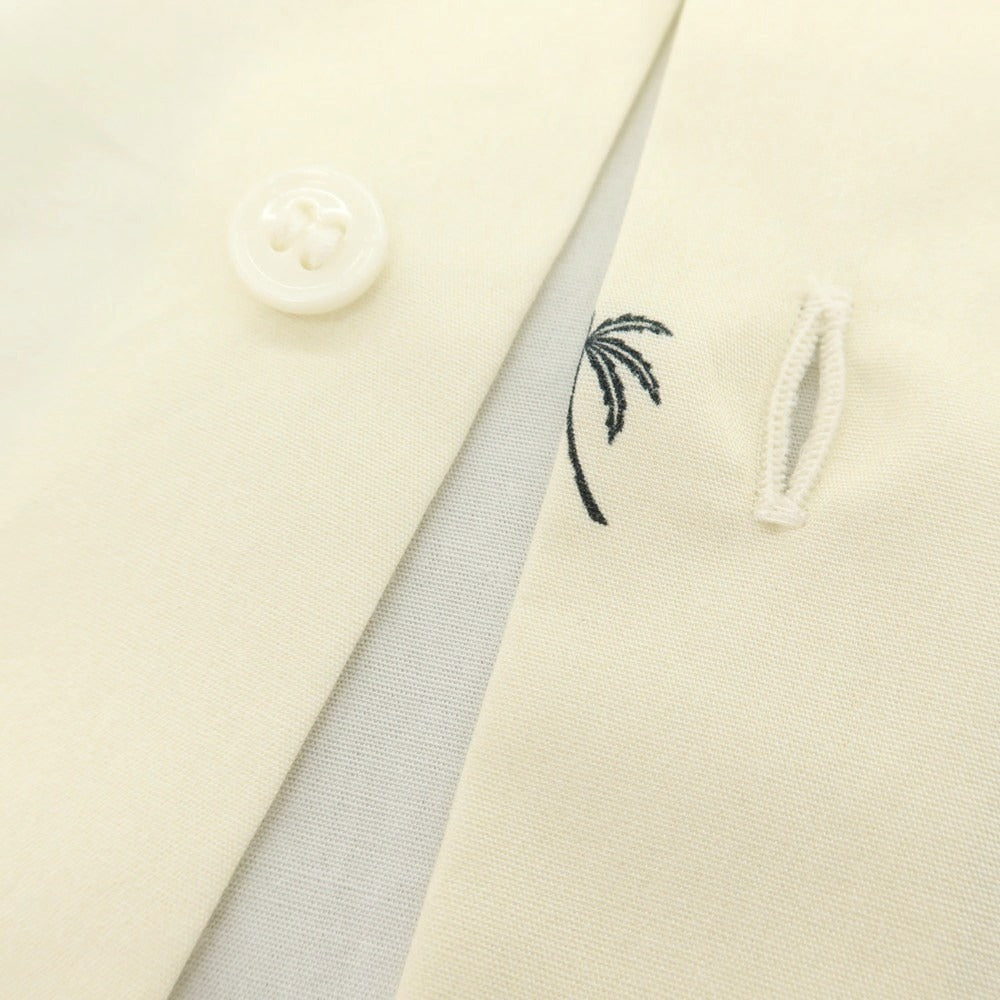 【新品アウトレット】ヌメロ ヴェントゥーノ N°21 コットン カジュアルシャツ クリーム【 XXS 】【 状態ランクN- 】【 メンズ 】