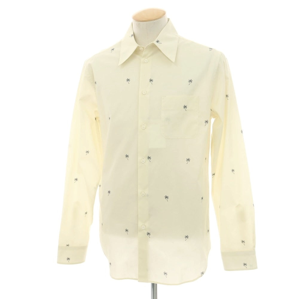 【新品】ヌメロ ヴェントゥーノ N°21 コットン カジュアルシャツ クリーム【 XS 】【 状態ランクN 】【 メンズ 】