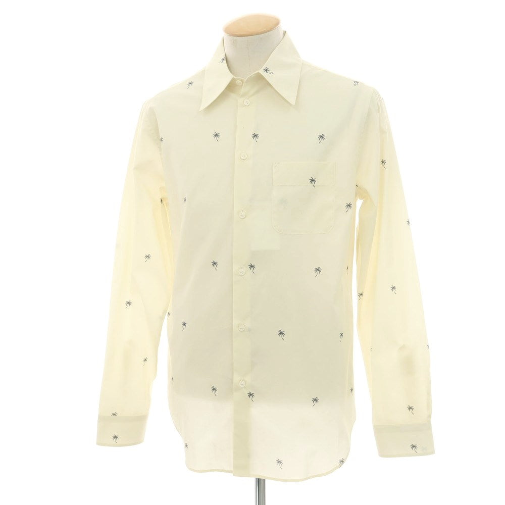 【新品】ヌメロ ヴェントゥーノ N°21 コットン カジュアルシャツ クリーム【 S 】【 状態ランクN 】【 メンズ 】