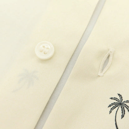 【新品】ヌメロ ヴェントゥーノ N°21 コットン カジュアルシャツ クリーム【 S 】【 状態ランクN 】【 メンズ 】