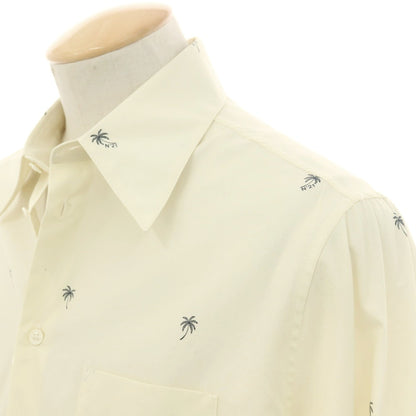 【新品】ヌメロ ヴェントゥーノ N°21 コットン カジュアルシャツ クリーム【 S 】【 状態ランクN 】【 メンズ 】