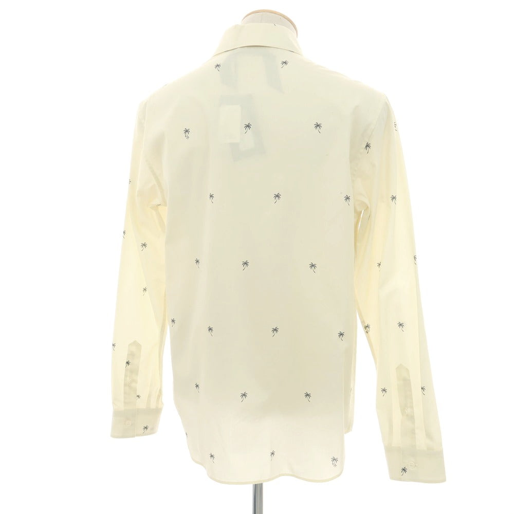 【新品】ヌメロ ヴェントゥーノ N°21 コットン カジュアルシャツ クリーム【 S 】【 状態ランクN 】【 メンズ 】