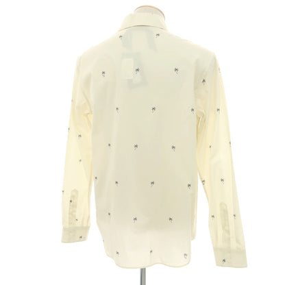 【新品】ヌメロ ヴェントゥーノ N°21 コットン カジュアルシャツ クリーム【 S 】【 状態ランクN 】【 メンズ 】