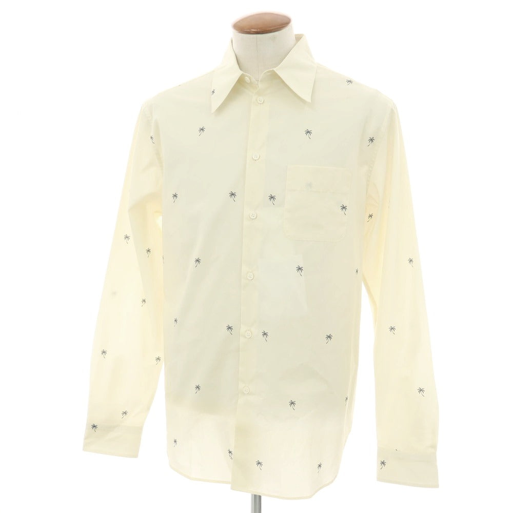 【新品アウトレット】ヌメロ ヴェントゥーノ N°21 コットン カジュアルシャツ クリーム【 M 】【 状態ランクN- 】【 メンズ 】