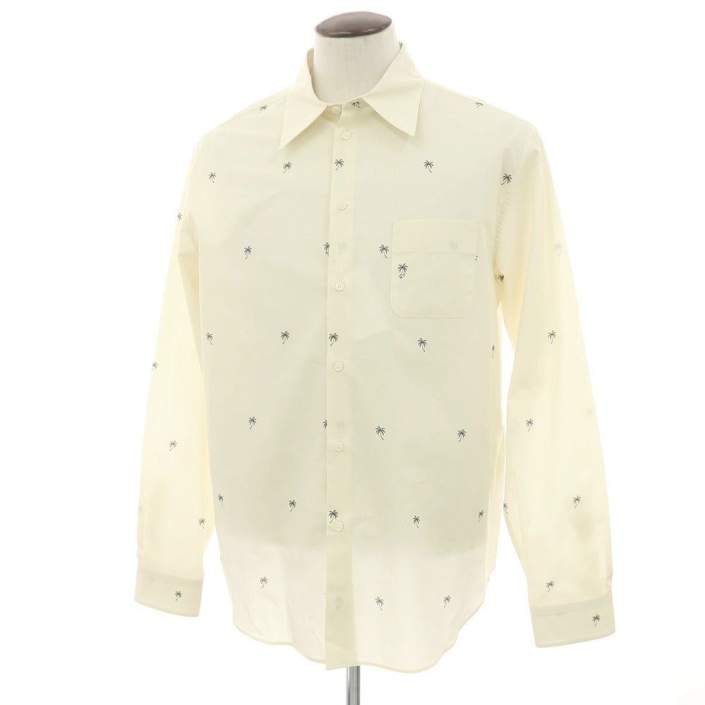 【新品】ヌメロ ヴェントゥーノ N°21 コットン カジュアルシャツ クリーム【 XL 】【 状態ランクN 】【 メンズ 】