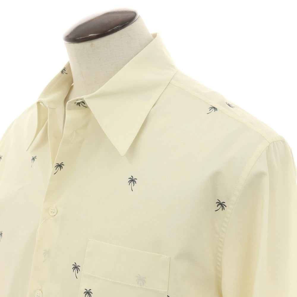 【新品】ヌメロ ヴェントゥーノ N°21 コットン カジュアルシャツ クリーム【 XL 】【 状態ランクN 】【 メンズ 】