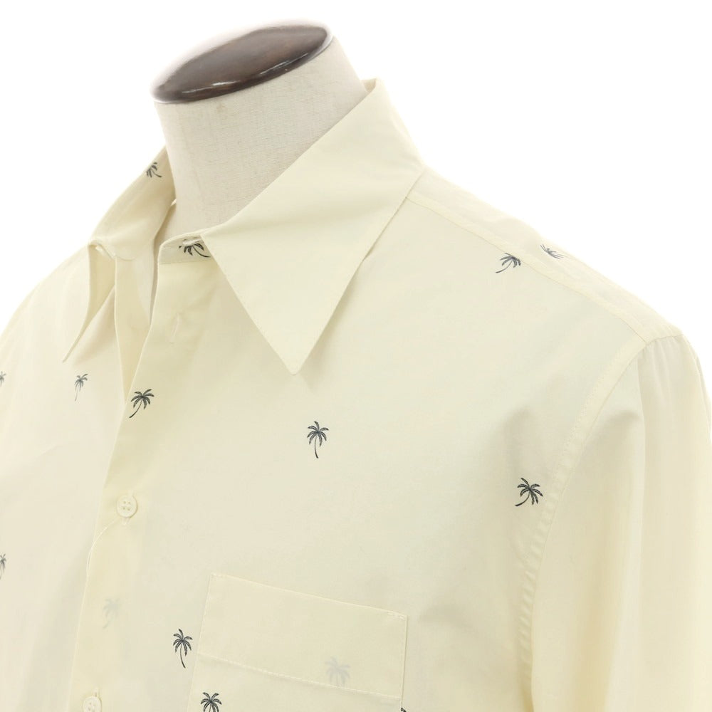 【新品アウトレット】ヌメロ ヴェントゥーノ N°21 コットン カジュアルシャツ クリーム【 L 】【 状態ランクN- 】【 メンズ 】