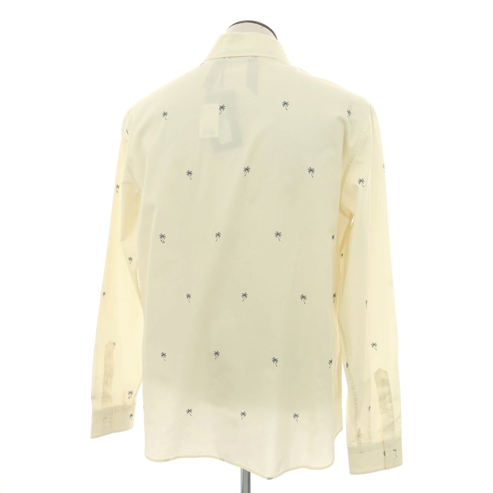 【新品アウトレット】ヌメロ ヴェントゥーノ N°21 コットン カジュアルシャツ クリーム【 L 】【 状態ランクN- 】【 メンズ 】