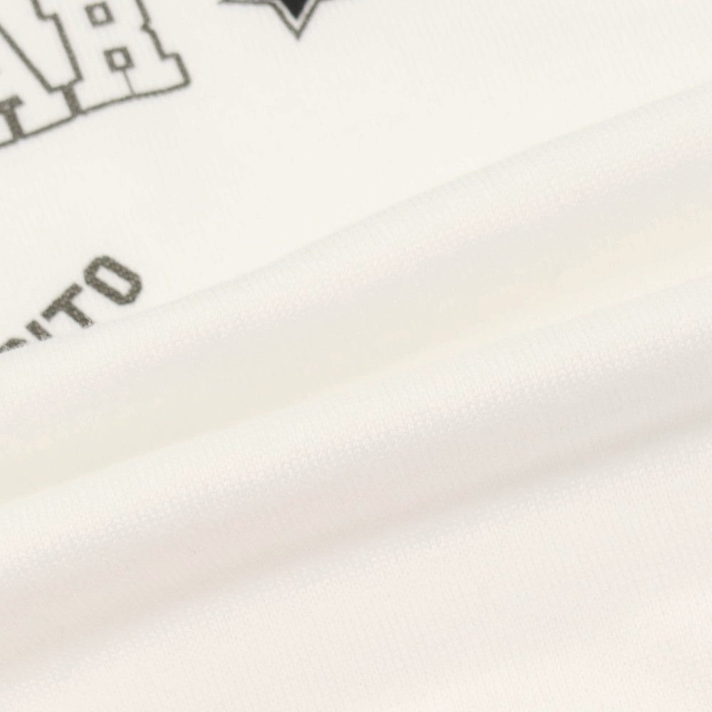 【新品アウトレット】ヌメロ ヴェントゥーノ N°21 ハイゲージ コットン クルーネック 半袖 プルオーバーニット ホワイト【 46 】【 状態ランクN- 】【 メンズ 】