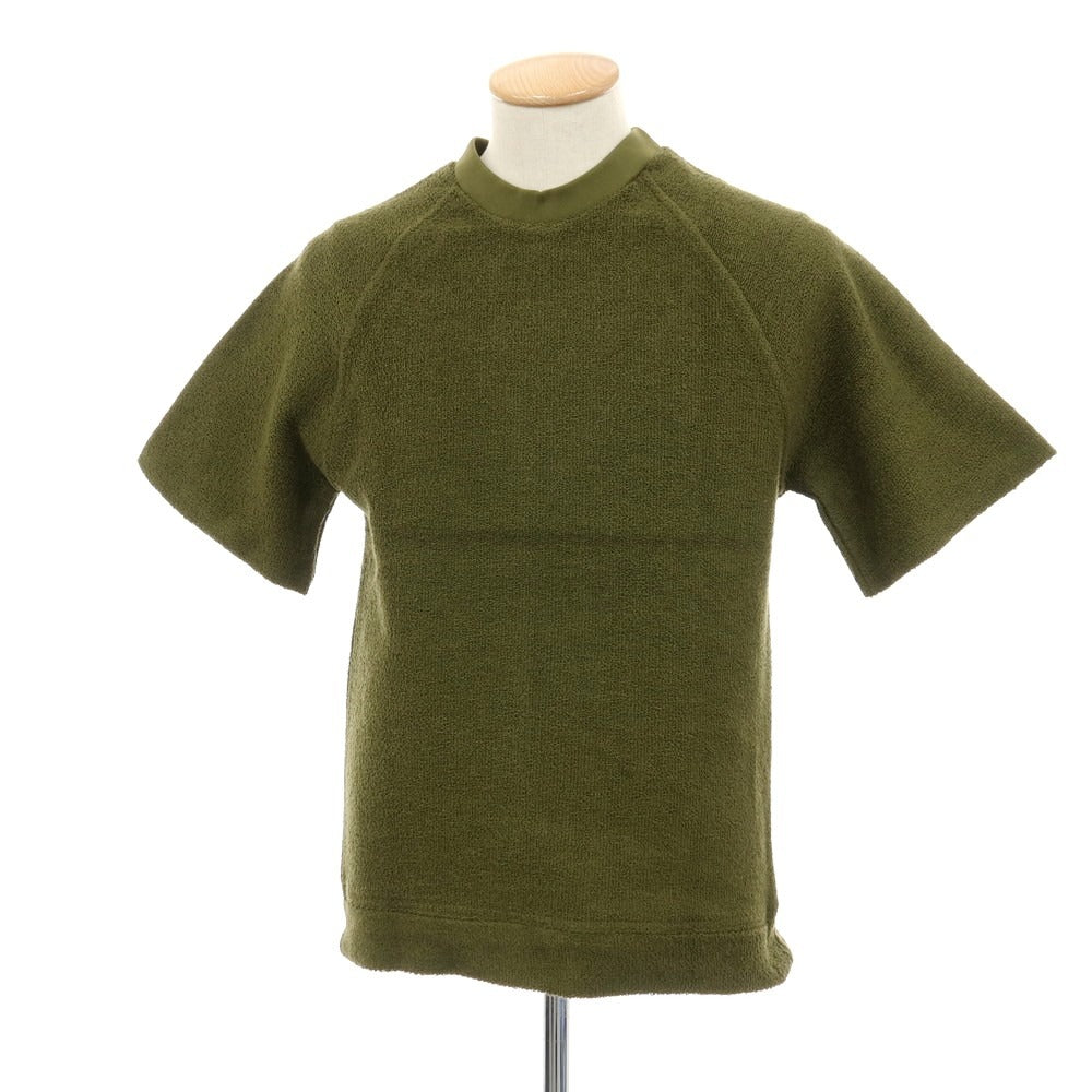 【新品】ヌメロ ヴェントゥーノ N°21 コットン パイル クルーネック 半袖Ｔシャツ オリーブ【サイズXXS】【 状態ランクN 】【 メンズ 】[DPD]