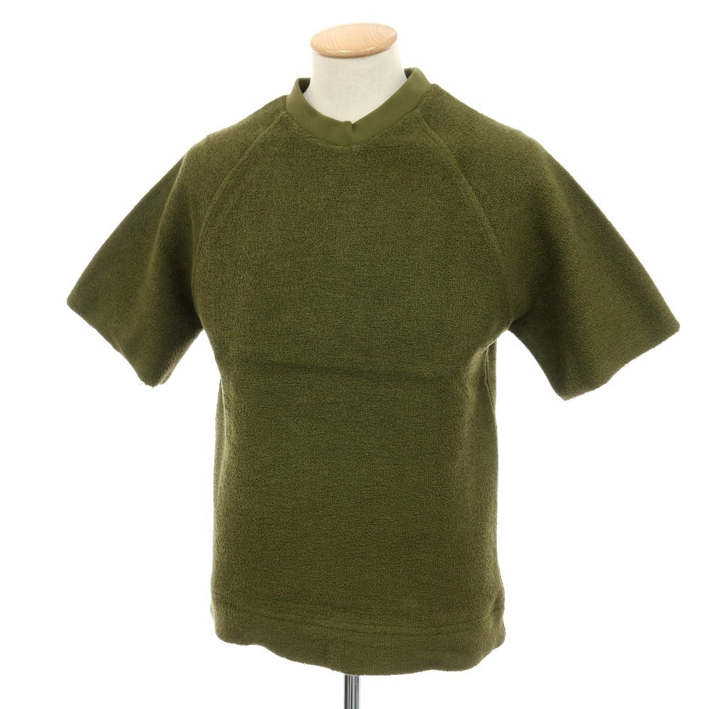 【新品】ヌメロ ヴェントゥーノ N°21 コットン パイル クルーネック 半袖Ｔシャツ オリーブ【 XS 】【 状態ランクN 】【 メンズ 】