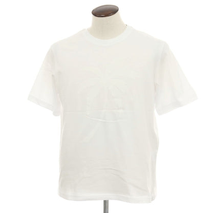 【新品】ヌメロ ヴェントゥーノ N°21 コットン プリント クルーネック 半袖Ｔシャツ ホワイト【 L 】【 状態ランクN 】【 メンズ 】