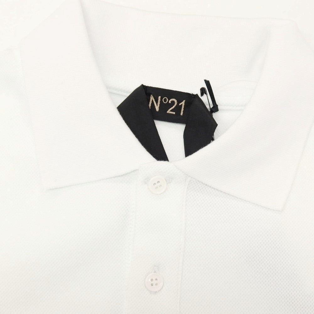 【新品】ヌメロ ヴェントゥーノ N°21 コットン 半袖ポロシャツ ホワイト【 S 】【 状態ランクN 】【 メンズ 】