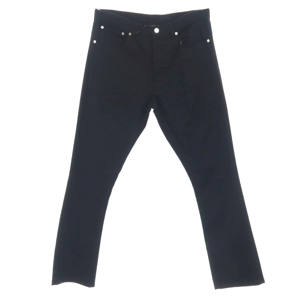 【新品】ヌメロ ヴェントゥーノ N°21 ストレッチ コットン セミフレア 5ポケットパンツ ブラック【 33 】【 状態ランクN 】【 メンズ 】