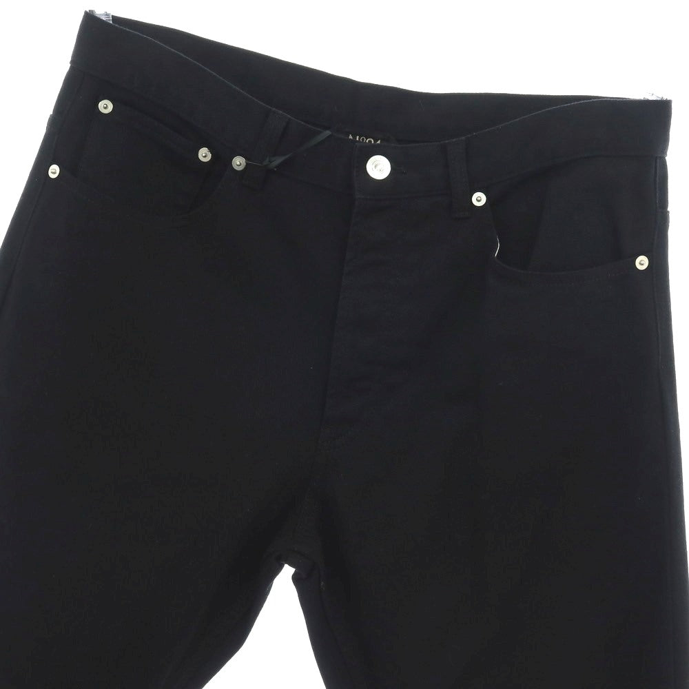 【新品】ヌメロ ヴェントゥーノ N°21 ストレッチ コットン セミフレア 5ポケットパンツ ブラック【サイズ33】【 状態ランクN 】【 メンズ 】[CPD]