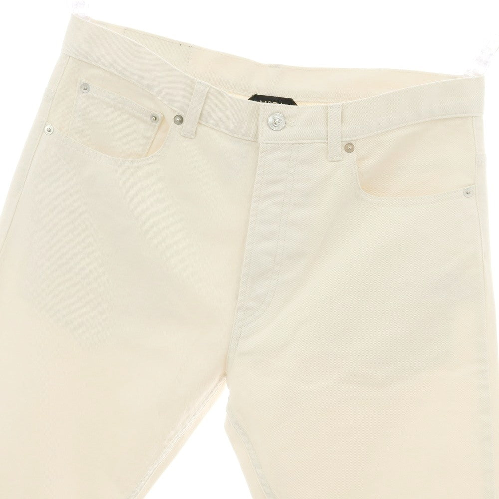 【新品アウトレット】ヌメロ ヴェントゥーノ N°21 ストレッチ コットン セミフレア 5ポケットパンツ アイボリー【 34 】【 状態ランクN- 】【 メンズ 】