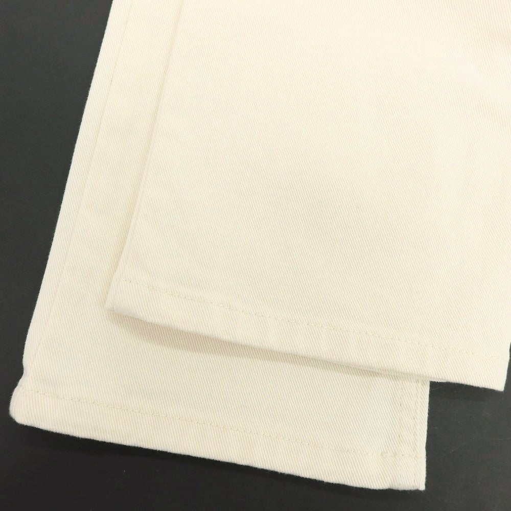 【新品】ヌメロ ヴェントゥーノ N°21 ストレッチ コットン セミフレア 5ポケットパンツ アイボリー【サイズ36】【 状態ランクN 】【 メンズ 】[CPD]