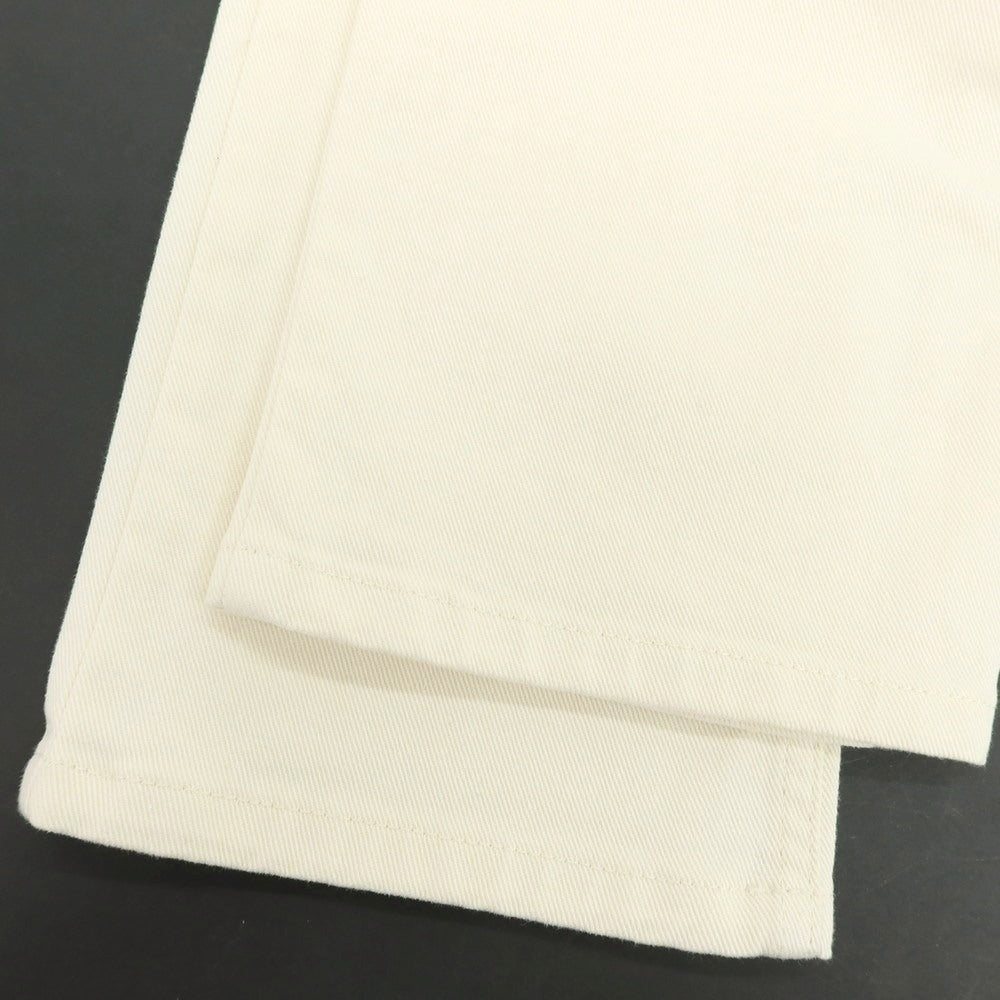 【新品】ヌメロ ヴェントゥーノ N°21 ストレッチ コットン セミフレア 5ポケットパンツ アイボリー【 36 】【 状態ランクN 】【 メンズ 】