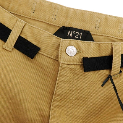 【新品】ヌメロ ヴェントゥーノ N°21 ストレッチ コットン カーゴパンツ キャメルベージュ【 48 】【 状態ランクN 】【 メンズ 】
