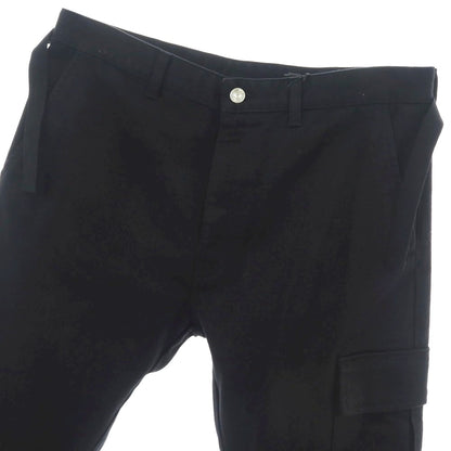 【新品】ヌメロ ヴェントゥーノ N°21 ストレッチ コットン カーゴパンツ ブラック【 48 】【 状態ランクN 】【 メンズ 】