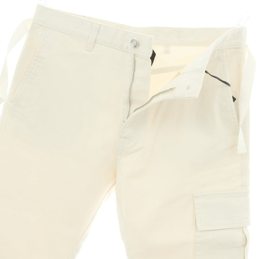 【新品】ヌメロ ヴェントゥーノ N°21 ストレッチ コットン カーゴパンツ アイボリー【 46 】【 状態ランクN 】【 メンズ 】
