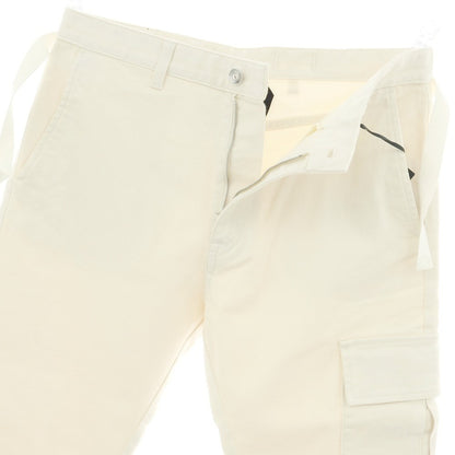 【新品】ヌメロ ヴェントゥーノ N°21 ストレッチ コットン カーゴパンツ アイボリー【 48 】【 状態ランクN 】【 メンズ 】