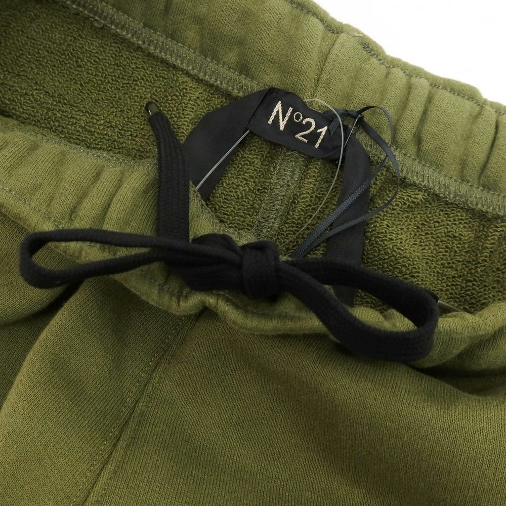 【新品】ヌメロ ヴェントゥーノ N°21 コットン スウェットパンツ オリーブ【 サイズＭ 】【 状態ランクN 】【 メンズ 】 [BPD]