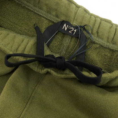 【新品】ヌメロ ヴェントゥーノ N°21 コットン スウェットパンツ オリーブ【 Ｍ 】【 状態ランクN 】【 メンズ 】