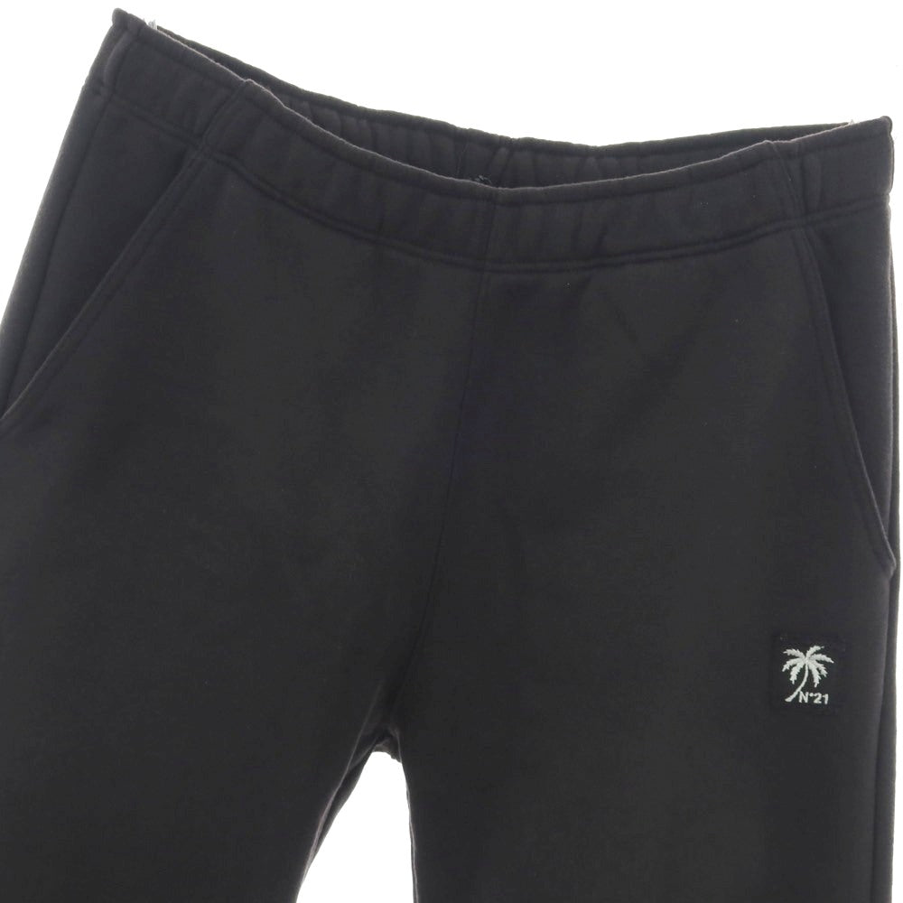 【新品】ヌメロ ヴェントゥーノ N°21 コットン スウェットパンツ ブラック【 Ｍ 】【 状態ランクN 】【 メンズ 】