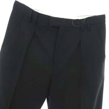 【新品】ヌメロ ヴェントゥーノ N°21 ストレッチ ポリエステルウール カジュアルスラックスパンツ ブラック【 48 】【 状態ランクN 】【 メンズ 】