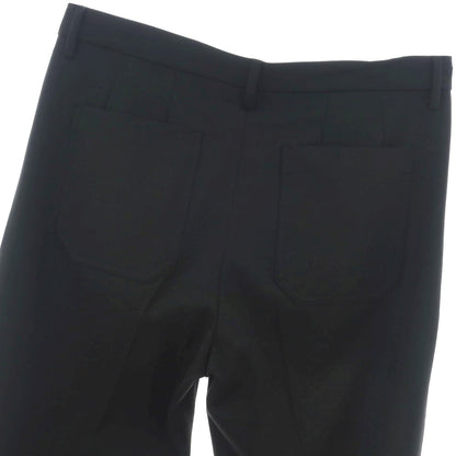 【新品】ヌメロ ヴェントゥーノ N°21 ストレッチ ポリエステルウール カジュアルスラックスパンツ ブラック【 48 】【 状態ランクN 】【 メンズ 】