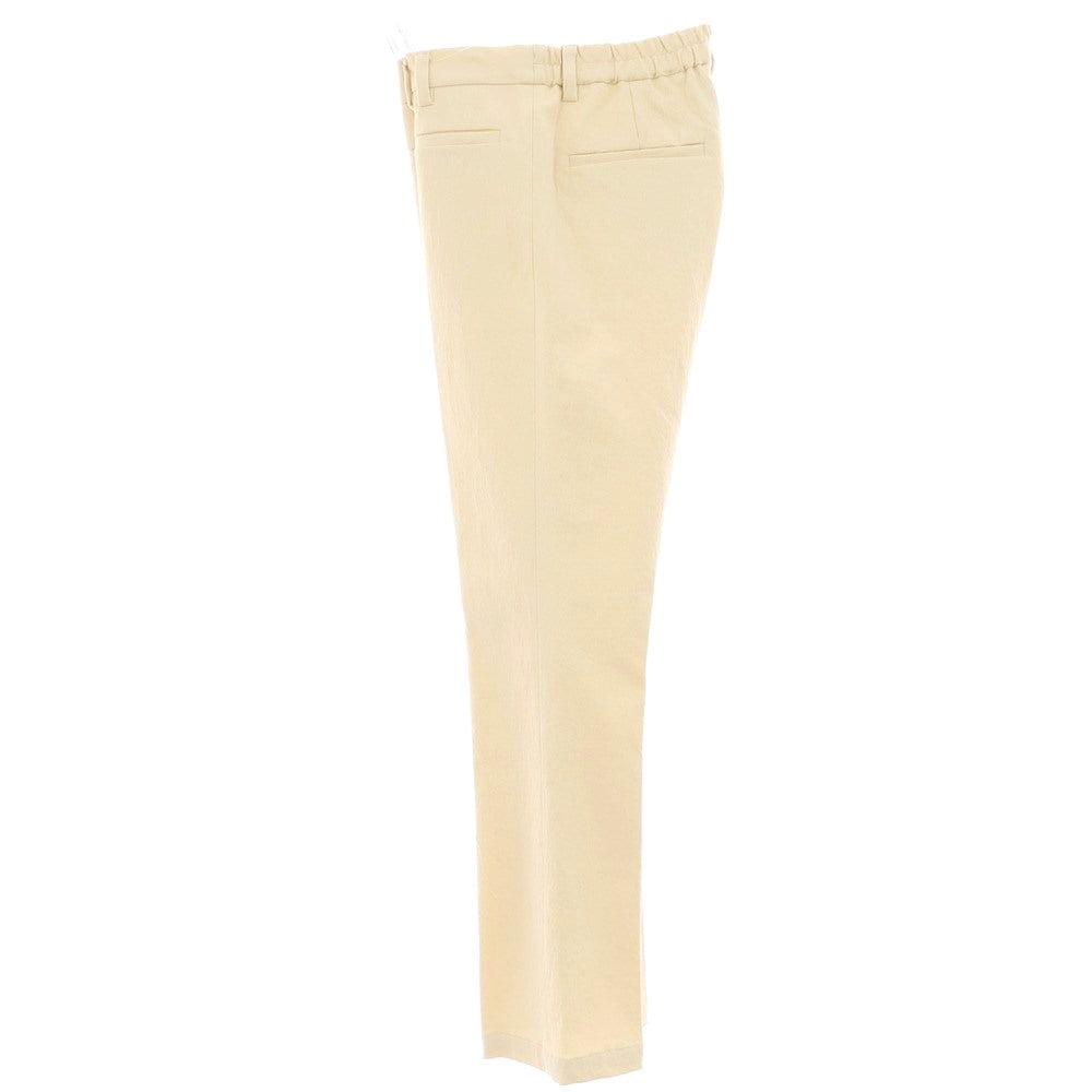 【新品】ヌメロ ヴェントゥーノ N°21 ストレッチ コットンウールポリエステル フレア イージースラックスパンツ ライトベージュ【 48 】【 状態ランクN 】【 メンズ 】