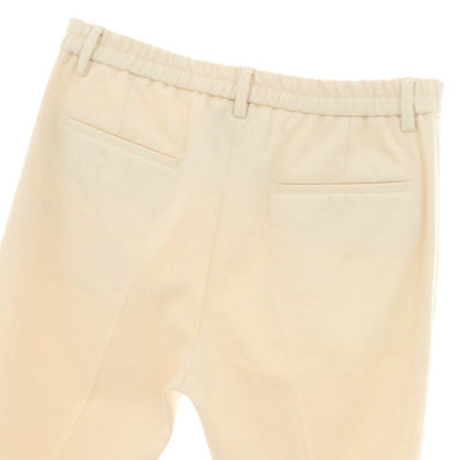 【新品】ヌメロ ヴェントゥーノ N°21 ストレッチ コットンウールポリエステル フレア イージースラックスパンツ クリーム【 50 】【 状態ランクN 】【 メンズ 】