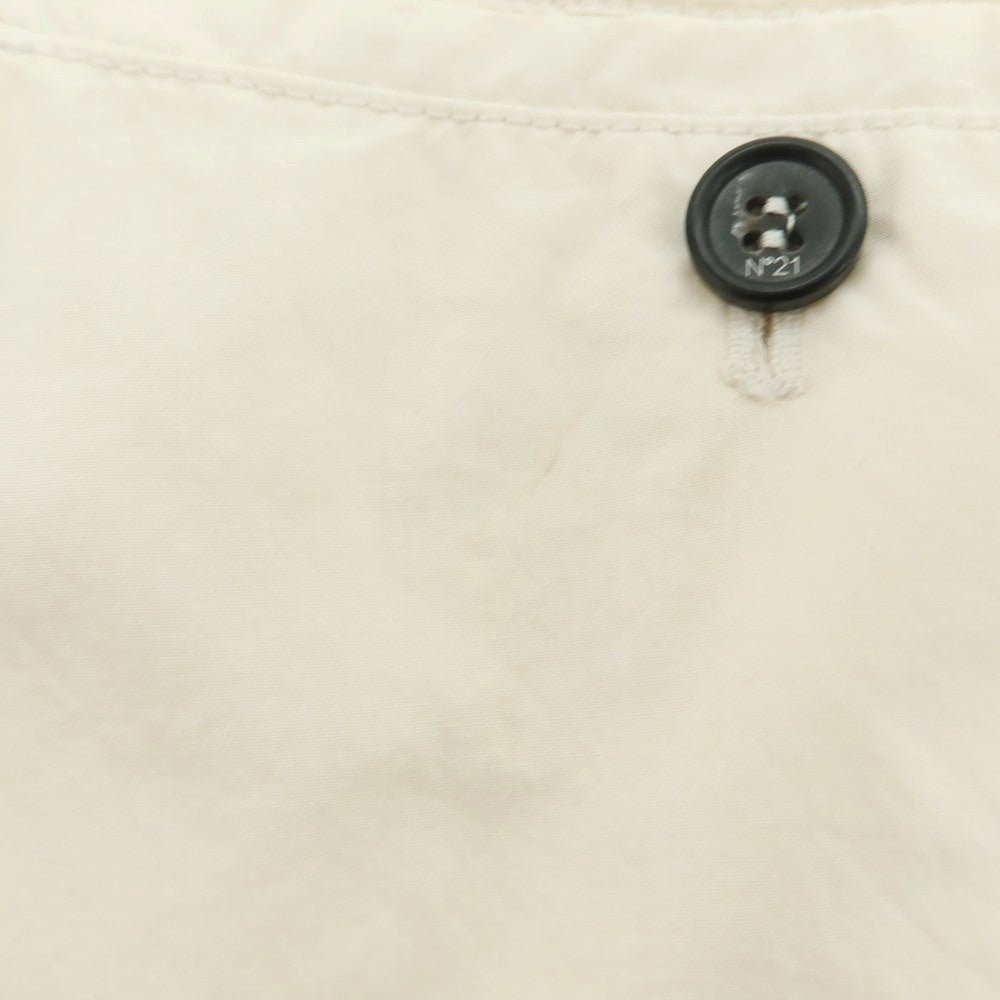 【新品アウトレット】ヌメロ ヴェントゥーノ N°21 コットン ベルテッドパンツ アイボリー【 48 】【 状態ランクN- 】【 メンズ 】