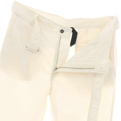 【新品アウトレット】ヌメロ ヴェントゥーノ N°21 コットン ベルテッドパンツ アイボリー【 48 】【 状態ランクN- 】【 メンズ 】