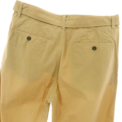 【新品】ヌメロ ヴェントゥーノ N°21 コットン ベルテッドパンツ キャメルベージュ【 48 】【 状態ランクN 】【 メンズ 】