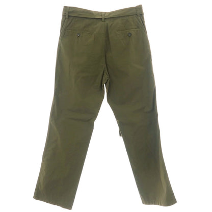 【新品】ヌメロ ヴェントゥーノ N°21 コットン ベルテッドパンツ オリーブ【 44 】【 状態ランクN 】【 メンズ 】